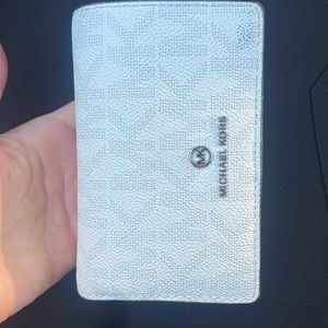 Michael Kors white wallet